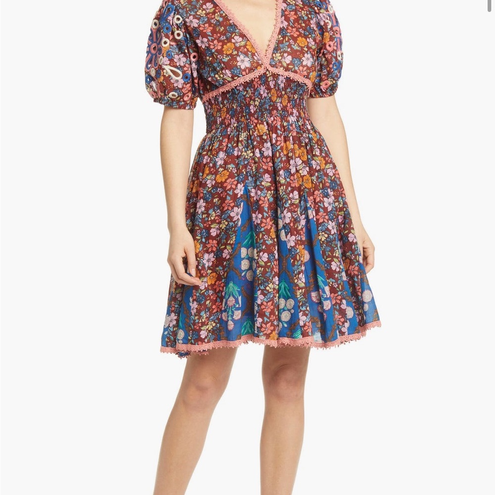 Barok Paris Puff sleeve Dress
